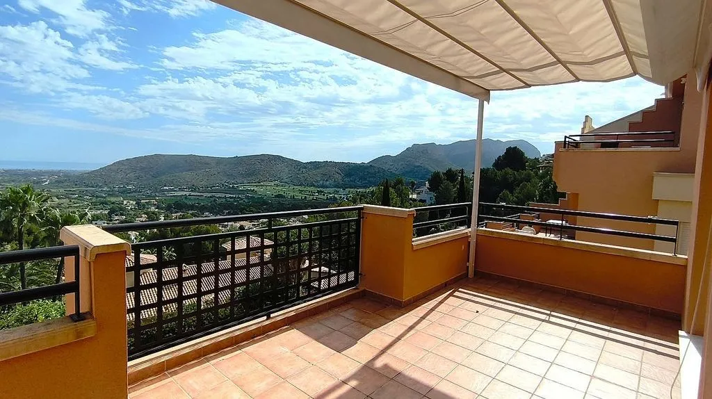 Balcon - Penthouse with Pool and Sea View in La Sella