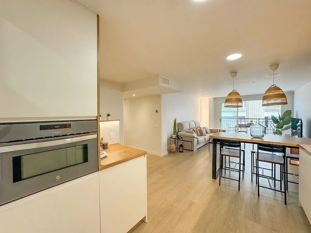 Köök - 3-Bed Apartment with Terrace in Santa Pola Centre