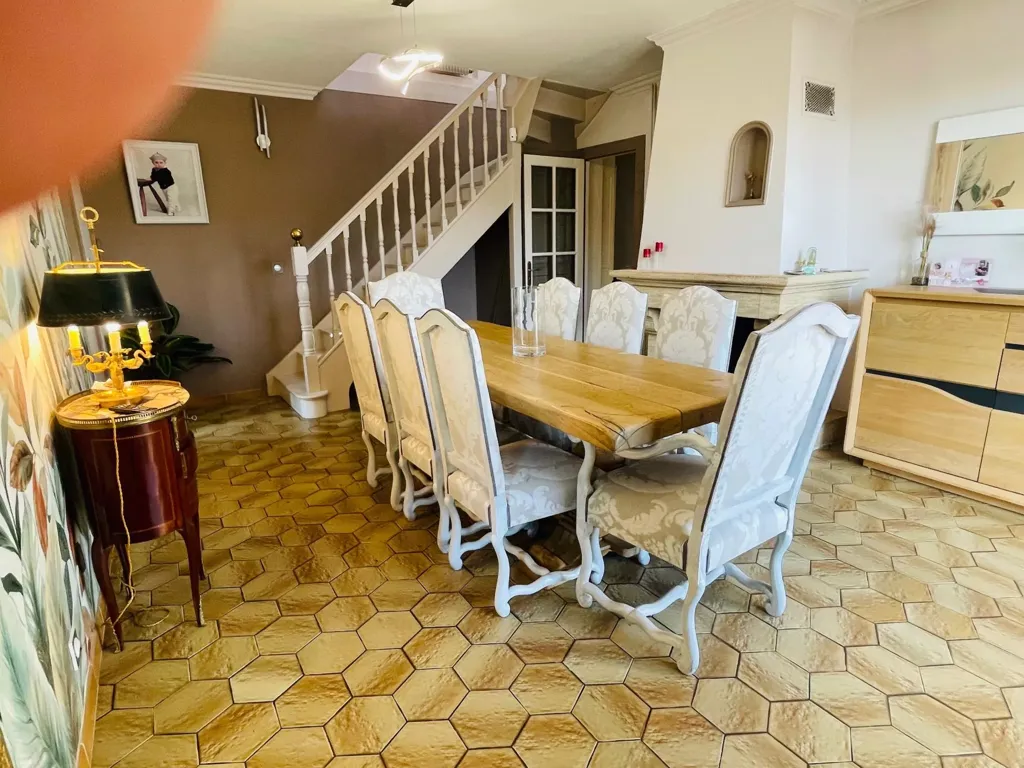 Sala da pranzo - Unique Two-Building House in Jouvenet, Rouen