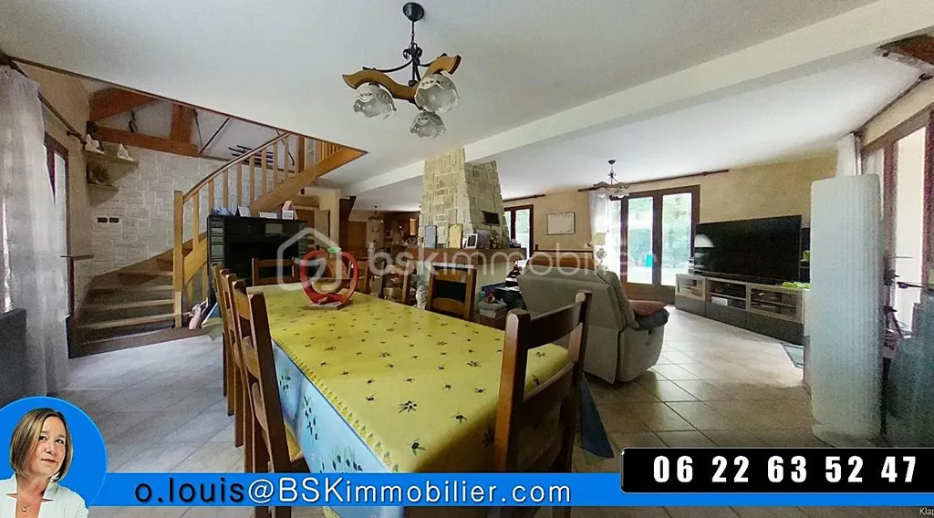 Sala da pranzo - Detached House with Garden in Itteville