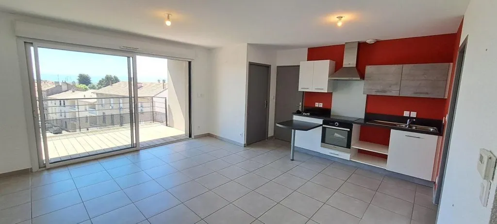 Cuisine - Appartement T2 avec Terrasse à Chazelles-sur-Lyon