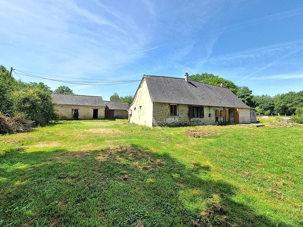 Extérieur - Maison de Plain-Pied avec Jardin à Contigné
