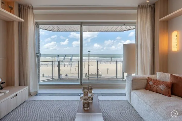 Séjour - Appartement avec Vue Mer à Knokke-Heist