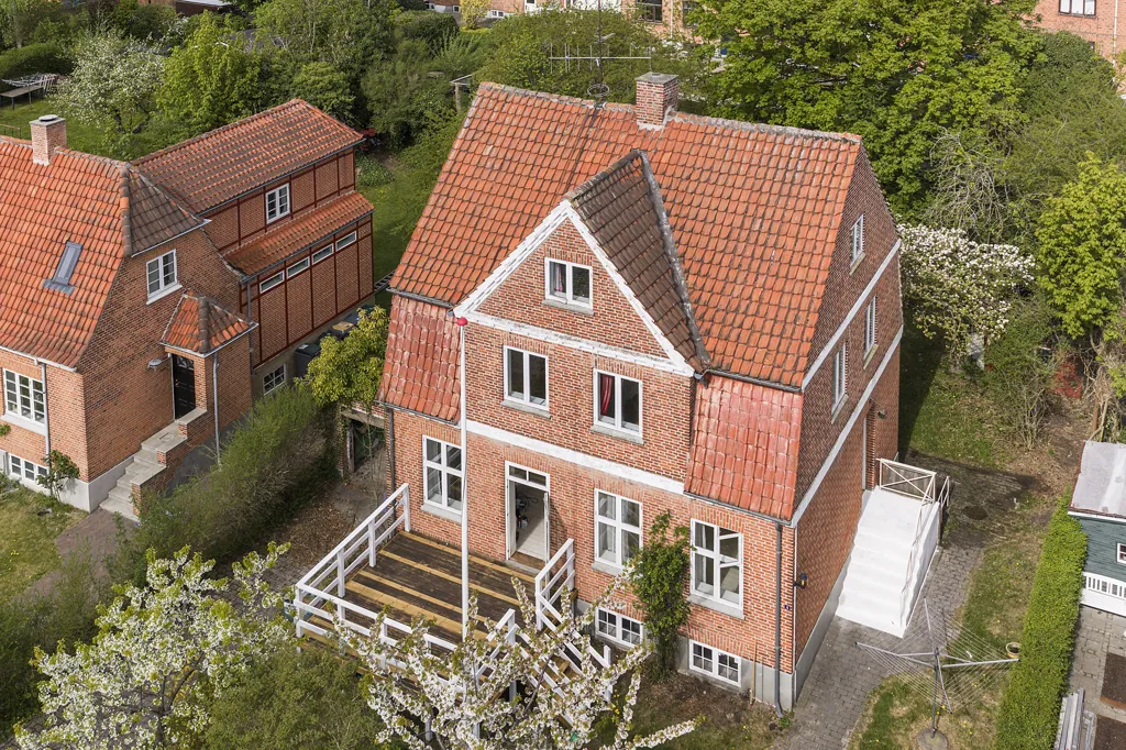 Vue aérienne - Charming Villa in Hanssted Quarter