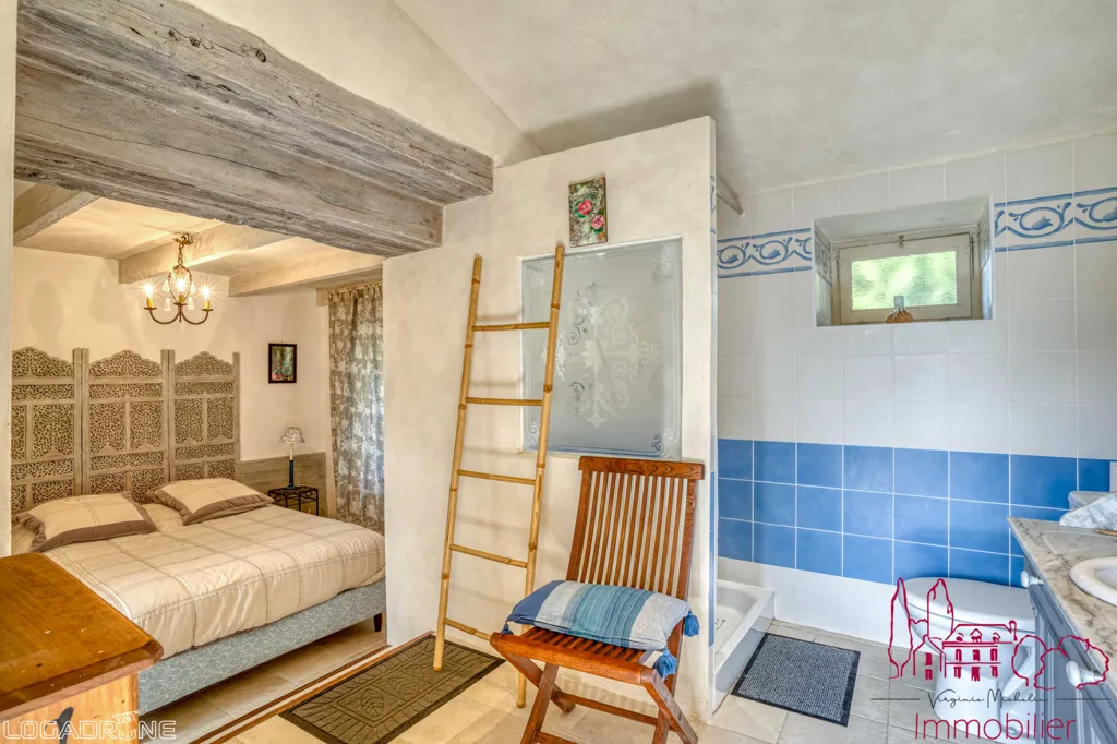 Chambres - Propriété de Charme avec Jardin à Proximité du Périgord Noir