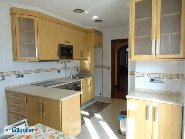 Köök - Apartment with Parking in Gijón Centre