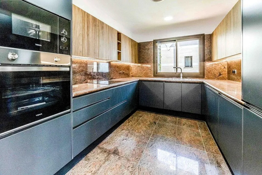 Köök - Luxury House with Sea View in Sitges