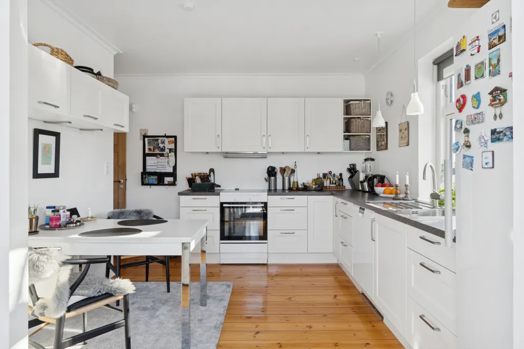Cuisine - Villa Apartment with Terrace in Hellerup