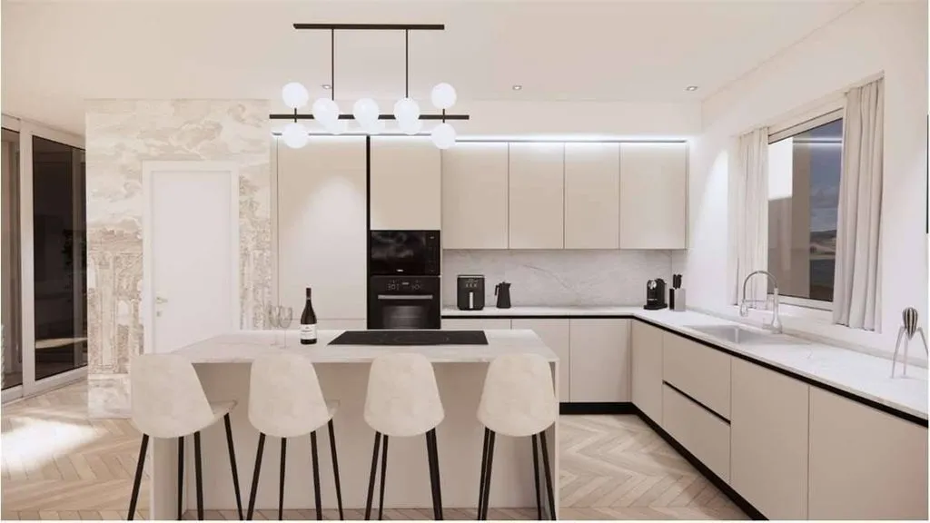 Kitchen - Luxury Villa with Garden in Leinì