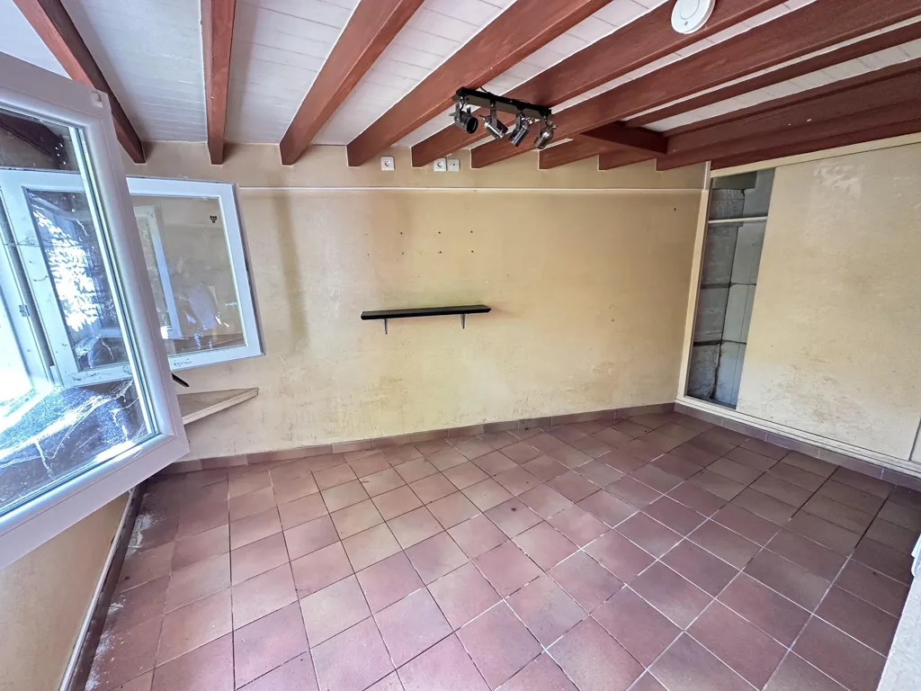 Terrasse - Maison à Rafraîchir avec Jardin à Sarcus
