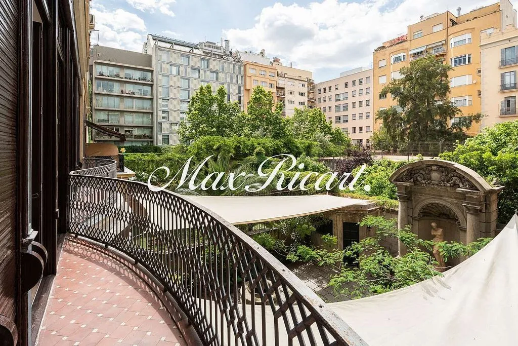 Jardin - Apartment with Balcony in La Dreta de l'Eixample