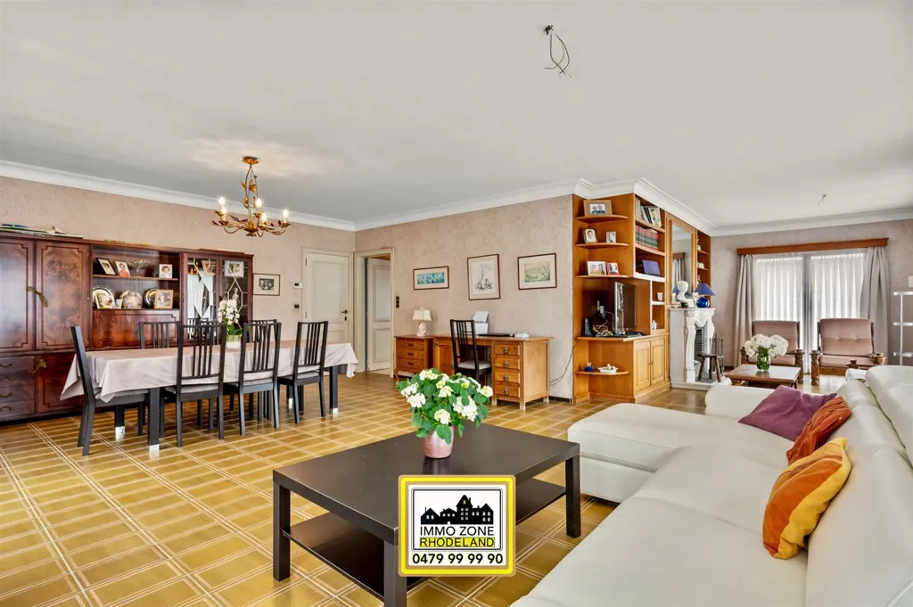 Séjour - Bungalow à rénover avec jardin à Zottegem