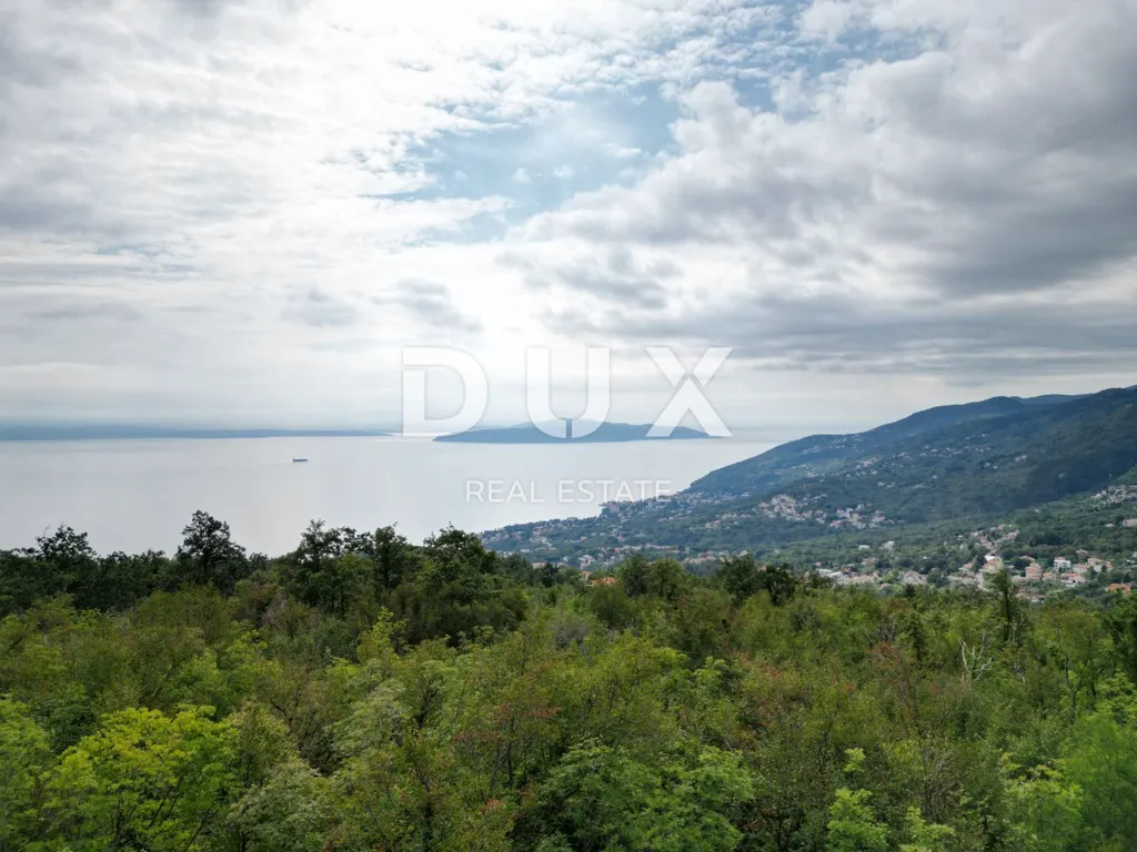 Building Plot with Sea View in Opatija
