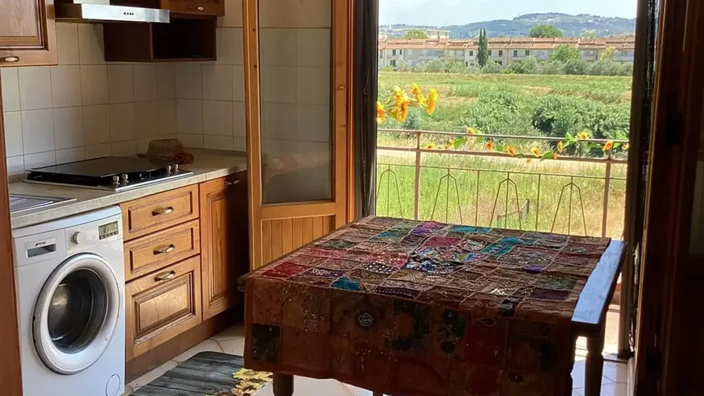 Köök - Panoramic Apartment with Balcony in Vinci