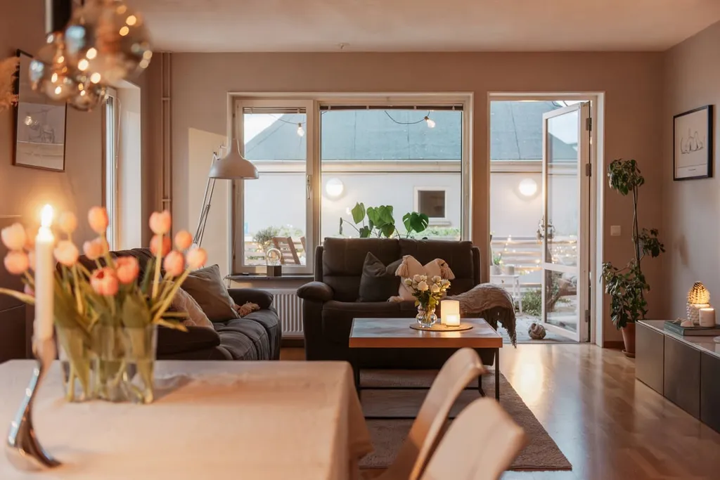 Söögituba - Apartment with South-West Terrace in Lomma