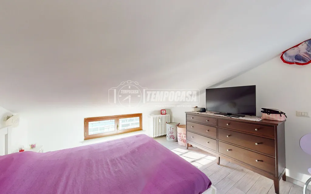 Chambres - Rear-Converted Apartment with Balcony in Turin