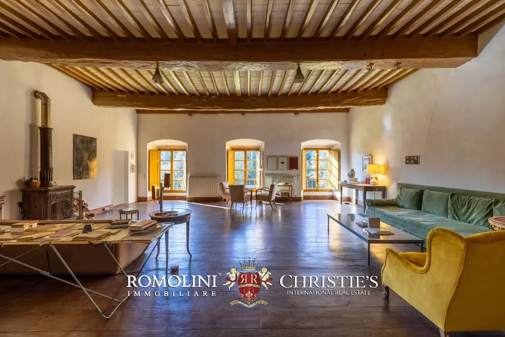 Séjour - Frescoed Villa with Garden near Lucca