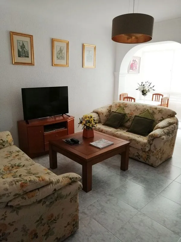 Séjour - Apartment with Sea View in Cortadura