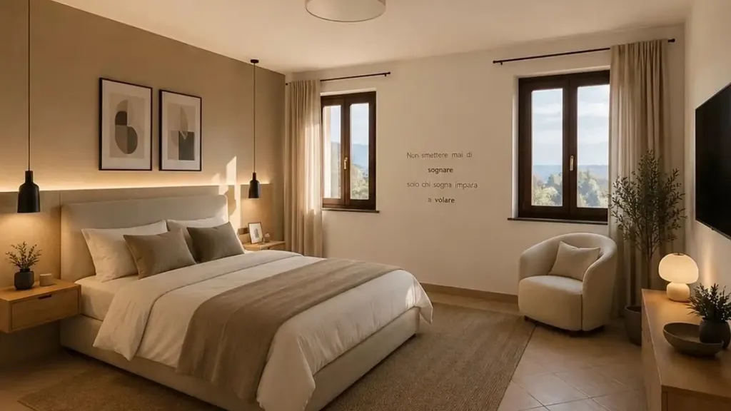 Chambres - Maison 7 pièces à IT