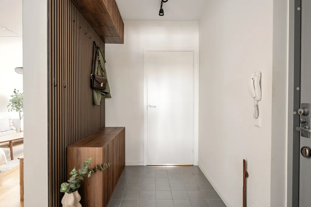 Entrée - Modern Flat with Two Balconies near Täby Centre