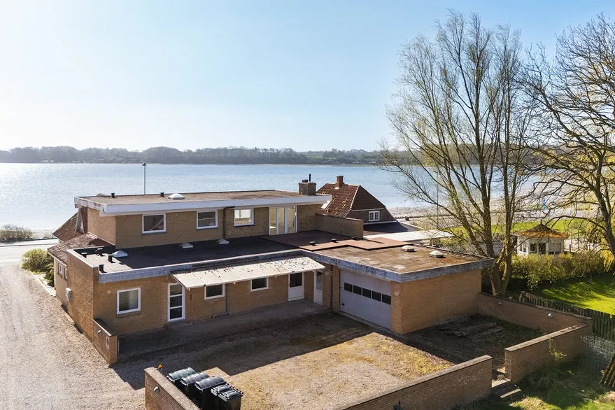 Vue aérienne - Apartment Complex with Private Beach in Hejlsminde