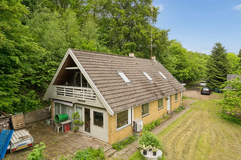 Vue aérienne - Villa with Vineyards in Nørre Bjert