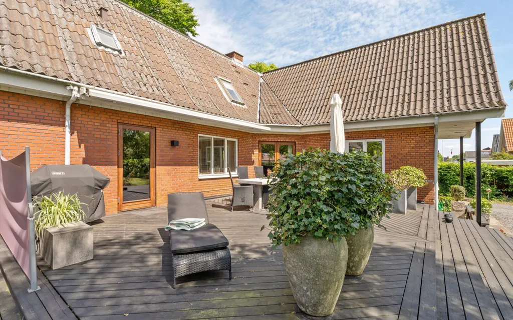 Terrasse - 1948 Villa with Garden in Holstebro