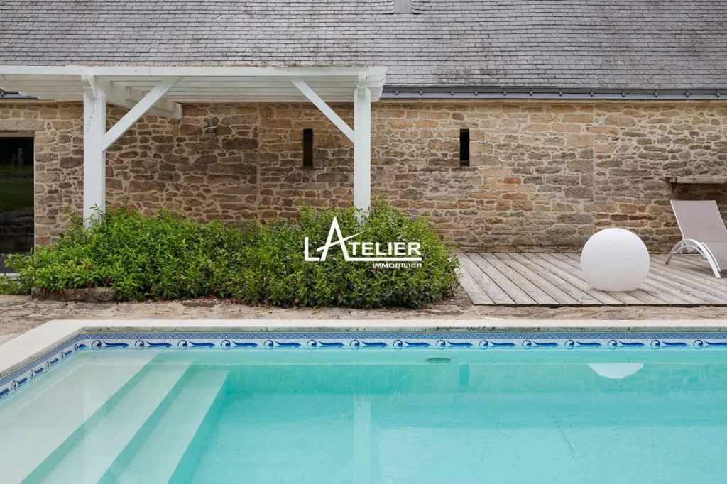 Bassein - Rustic Stone House with Pool in Countryside