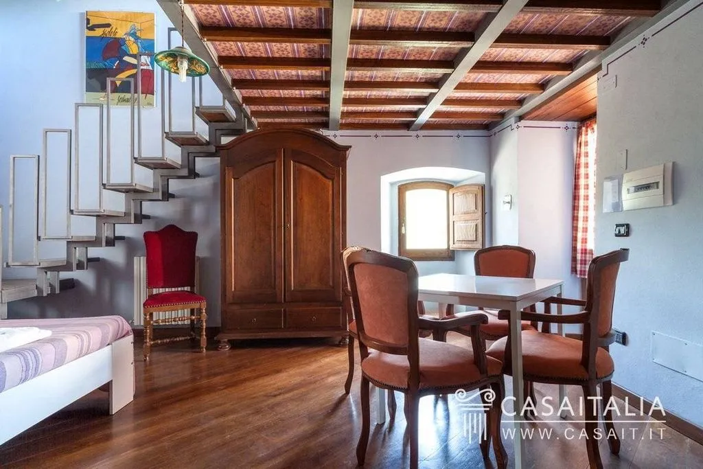 Söögituba - Restored Castle Resort with Mountain Views, Spoleto