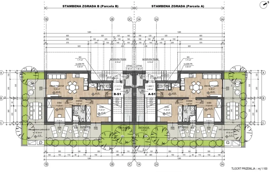 Plaan - Developable Land with Project in Donji Stupnik