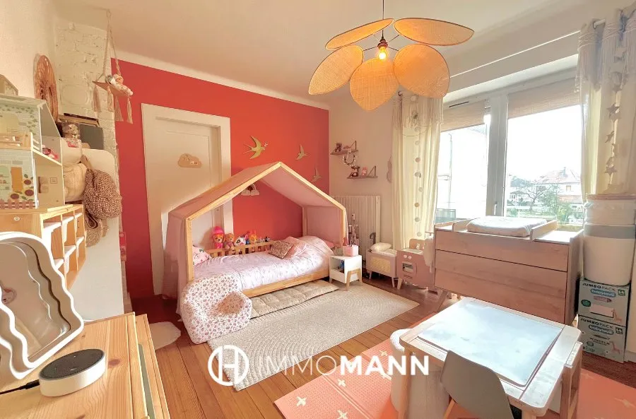Chambres - Appartement 3P avec 2 Balcons à Romanswiller