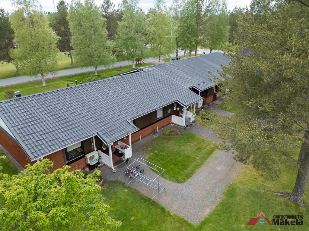 Õhuvaade - Terraced House with Sauna in Isonkyrö