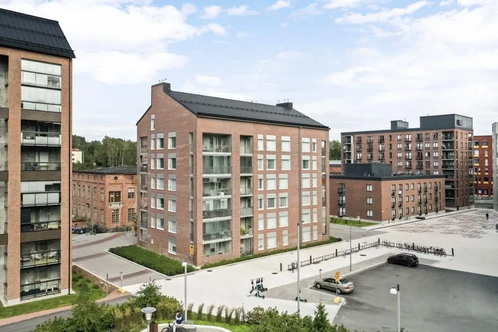 Vue aérienne - Appartement 3 pièces à Jyväskylä