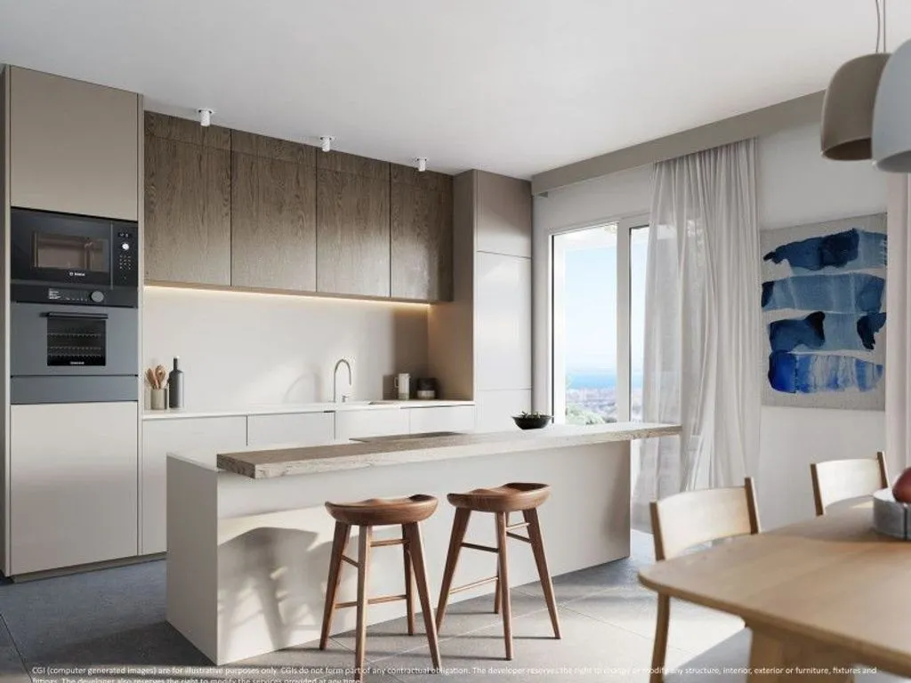 Köök - Luxury Flat with Seaview in Mijas, Andalusia