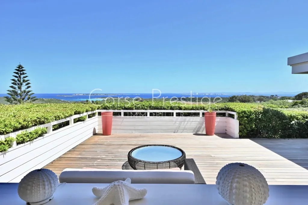 Terrass - Villa with Sea View in Bonifacio