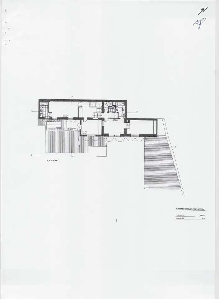 Plan - Isolated T5 House with Pool in Monte Estoril
