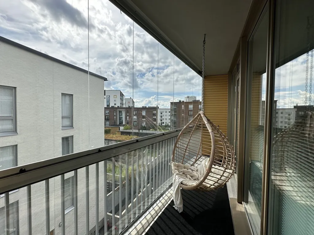 Rõdu - Apartment with Balcony in Oulu's Toppilansalmi