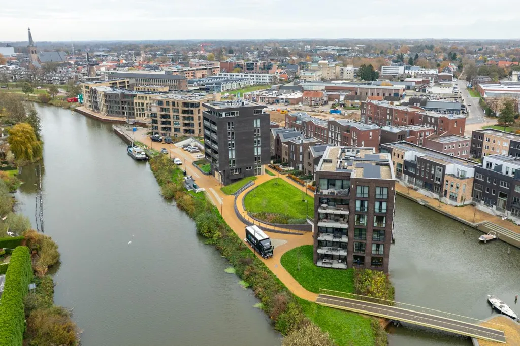 Vue aérienne - Luxury Waterfront Apartment in Doetinchem