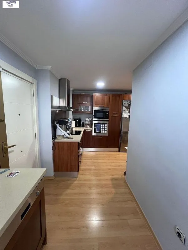 Köök - Apartment with Patio in Albacete Centre