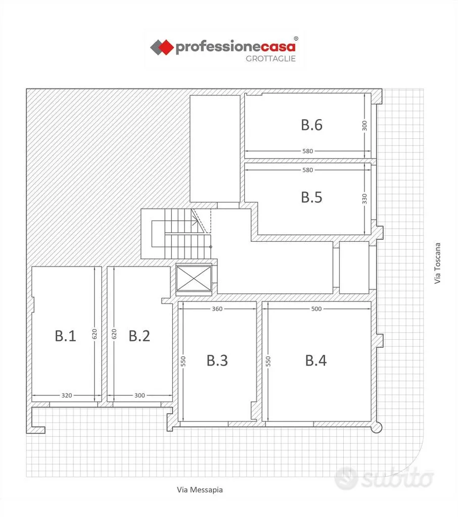 Plan - New Apartment with Balcony in Central Grottaglie