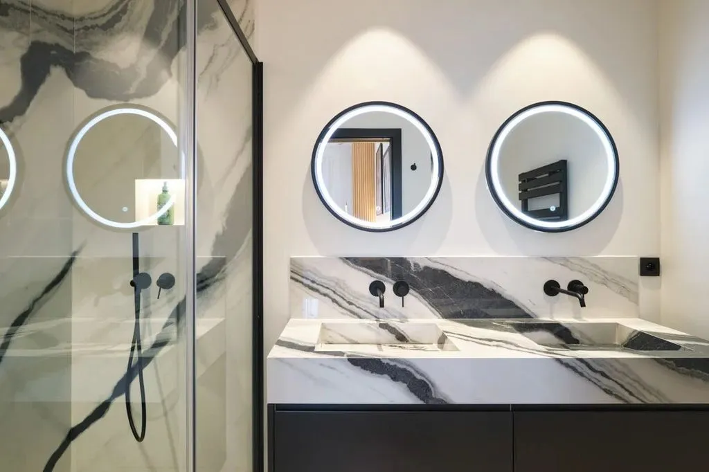 Salles de bain - Appartement de Luxe avec Vue Mer à Cannes