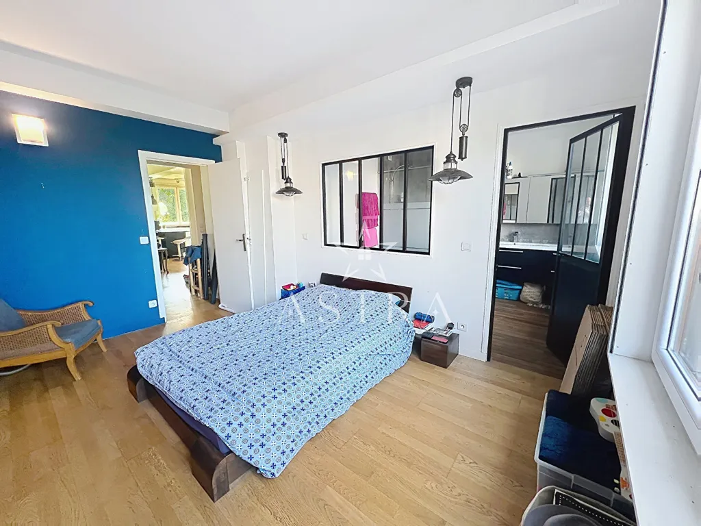 Camere da letto - Furnished Flat with Garden in Châtenay