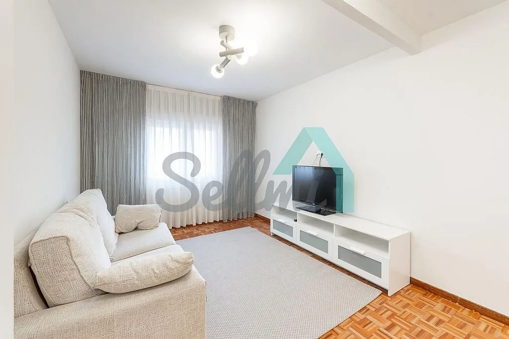 Soggiorno - Furnished Flat with Sea View in La Arena, Gijón