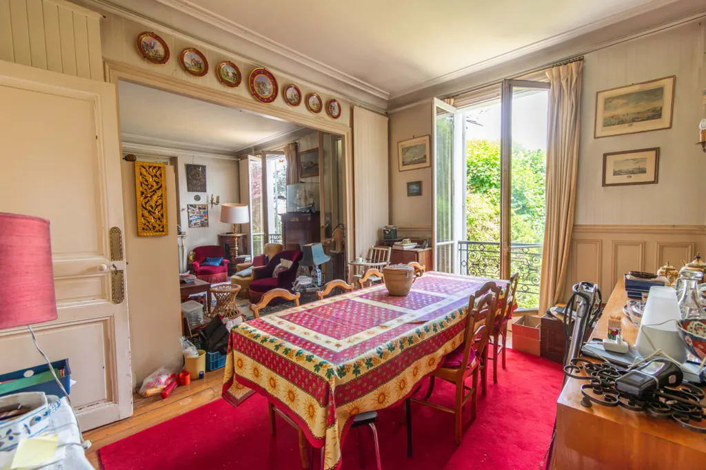 Sala da pranzo - Historic House with Garden in Montmorency Centre