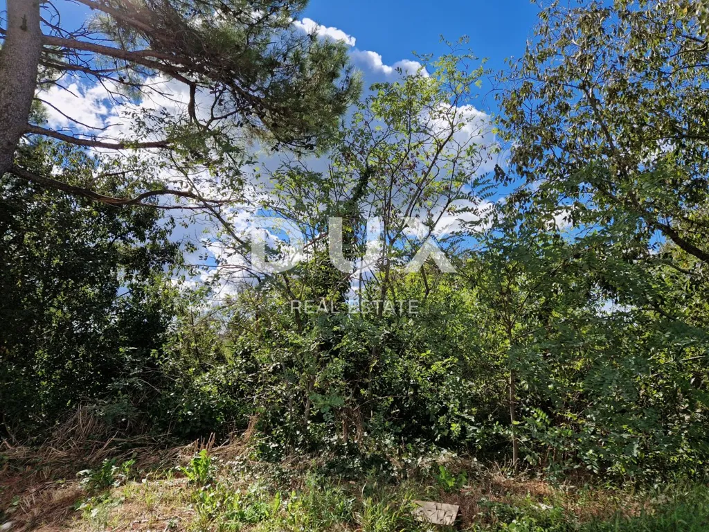 Giardino - Building Plot with Sea View in Lovreč, Istra