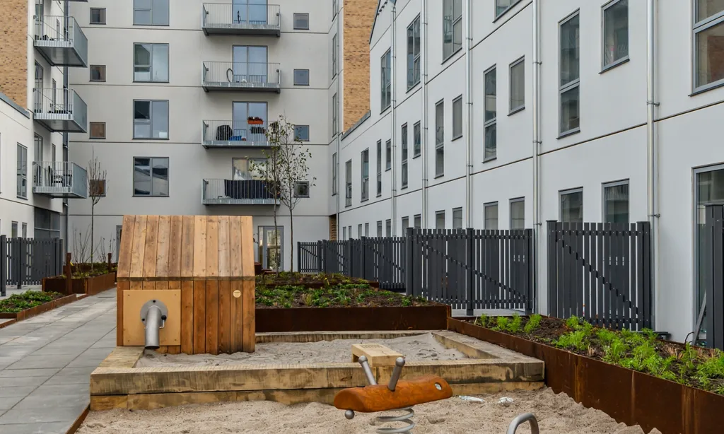 Giardino - 2-Bedroom Apartment with Terrace in Ørestad