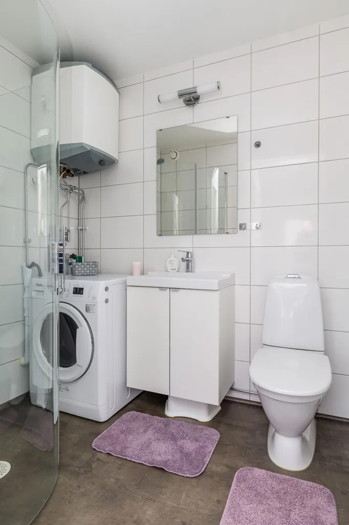 Salles de bain - Charming Apartment with Lake View in Rämsbyn