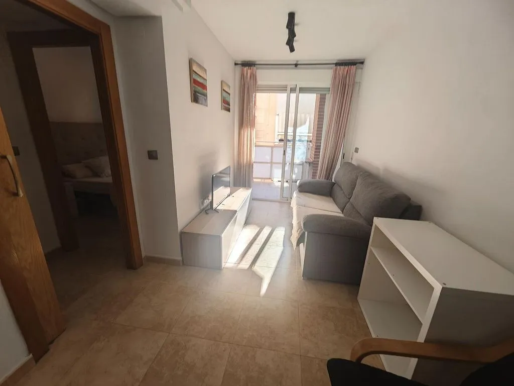 Living Room - Apartment with Balcony in El Ranero