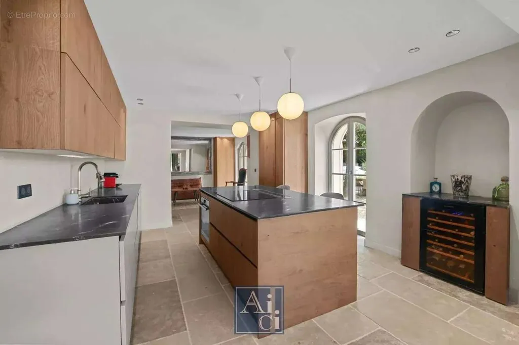 Cucina - Renovated Bastide with Pool near Cannes