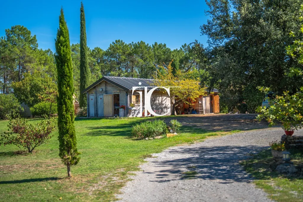 Jardin - Villa avec Piscine et Jardin en Sud Ardèche